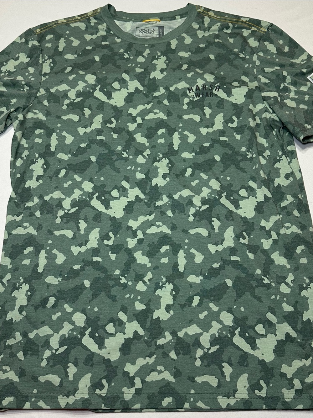 Marsh Wear Camo Fishing Shirt Pawleys Island L